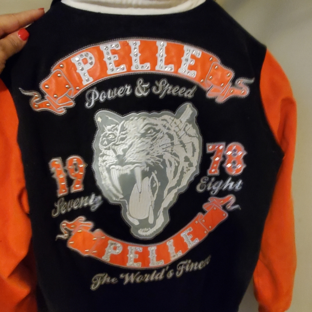 Womens tiger Pelle pelle jacket
